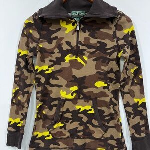 Ralph Lauren Camouflage Half-Zip Sweater